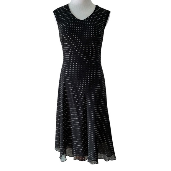 Vintage 90’s Talbots Polka Dot Dress - Picture 1 of 7